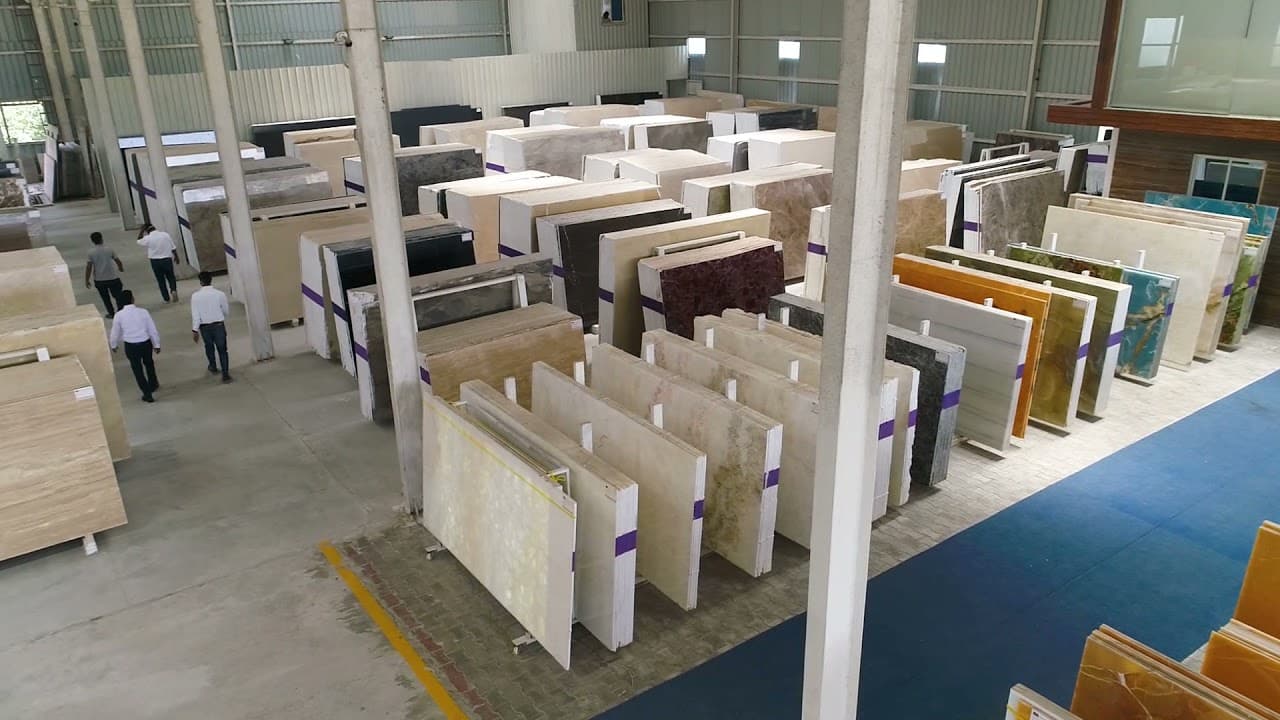 SRMG Stone industrial facility film